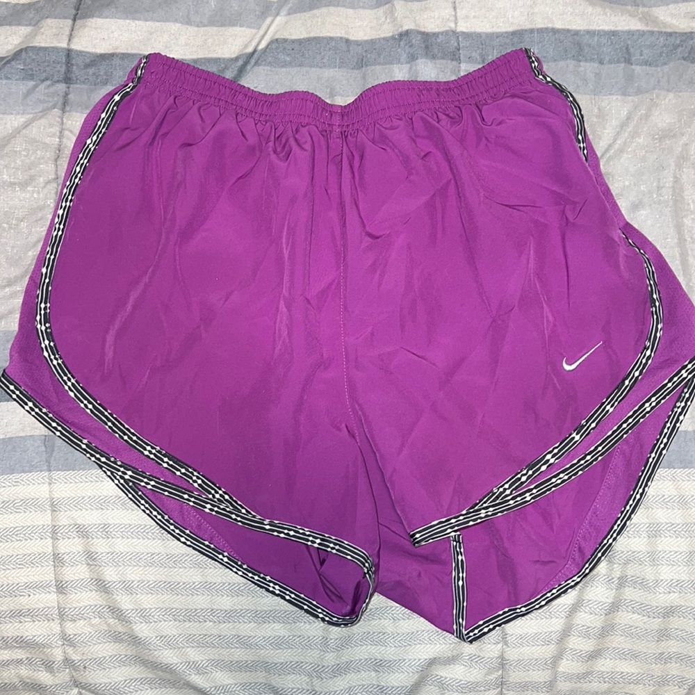 Purple Nike Tempo Shorts